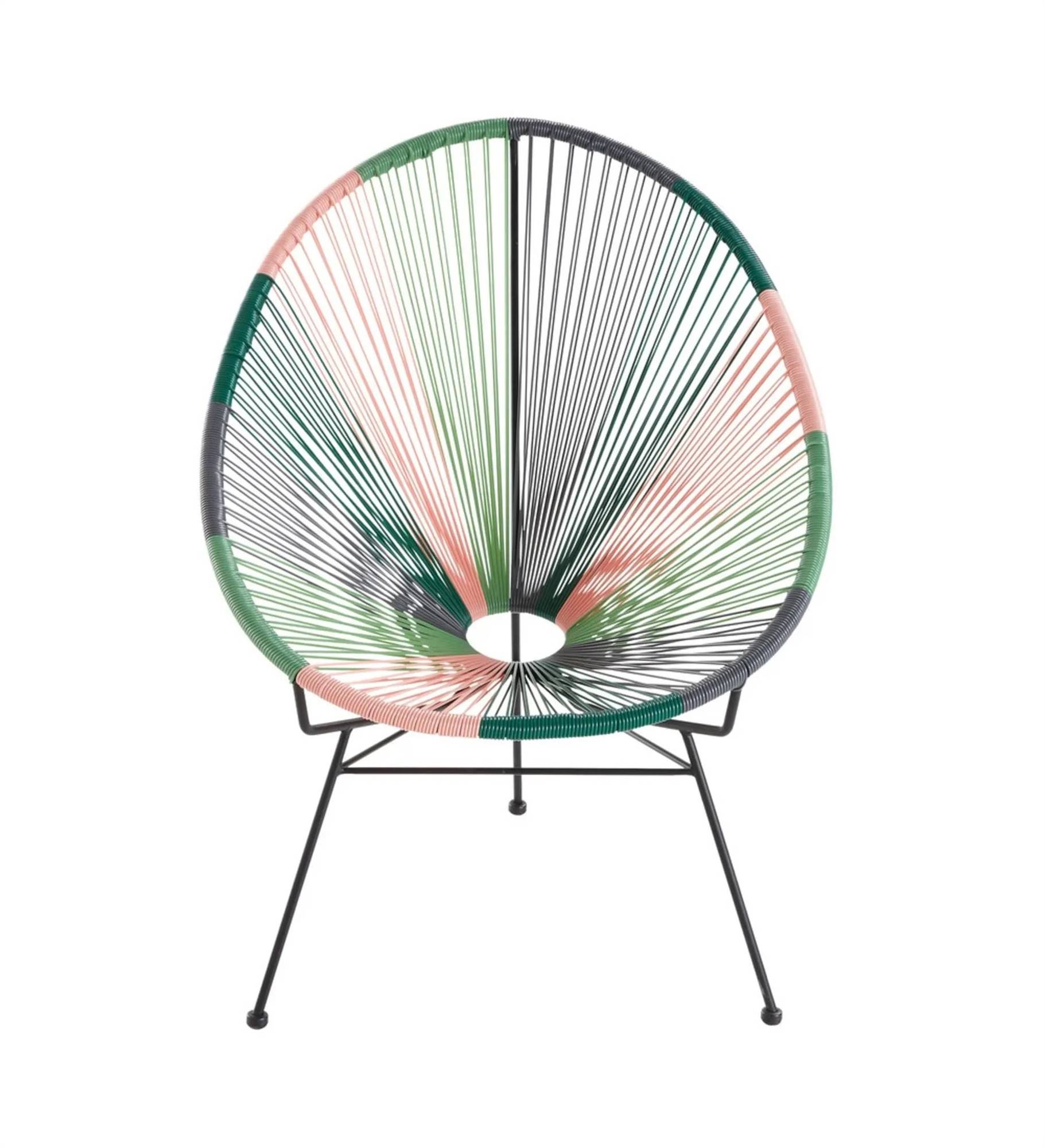 Silla tipo Acapulco de colores