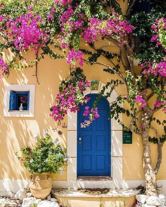 Puertas de colores - simple lindo