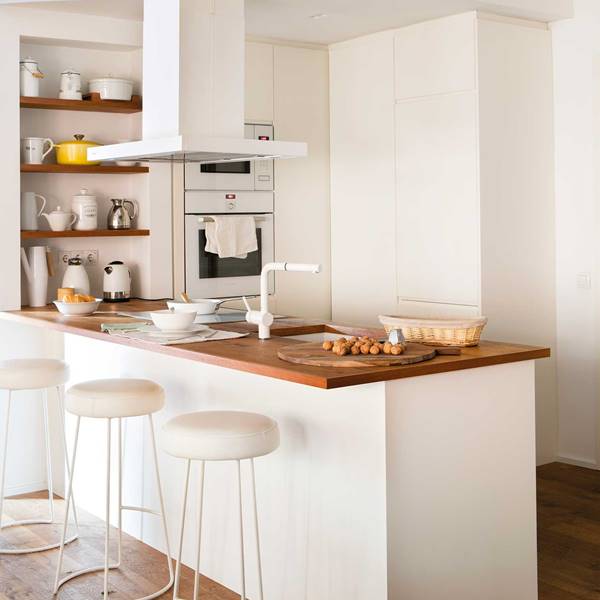 15 cocinas minimalistas: capaces, ligeras y atemporales