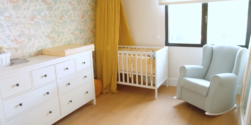 Habitación del hijo de María Pombo
