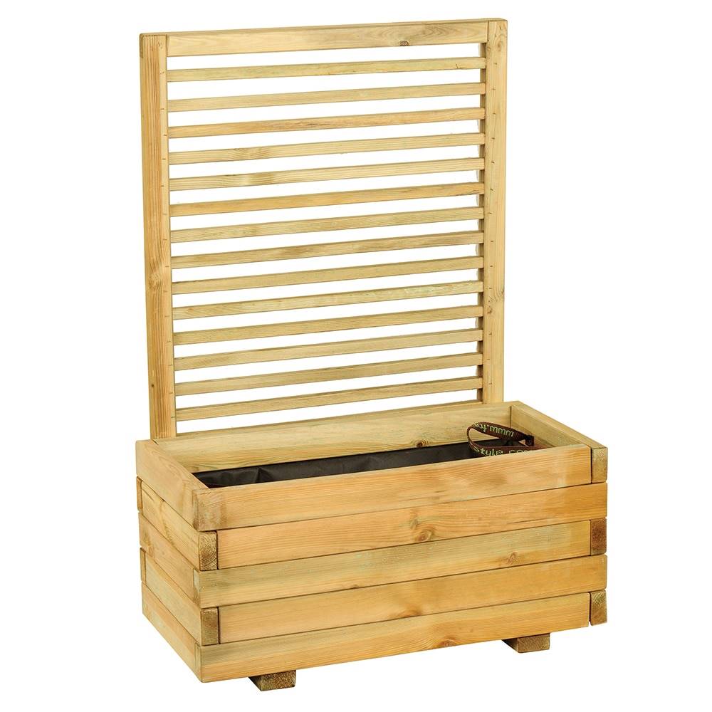 jardinera madera para terraza leroy merlin