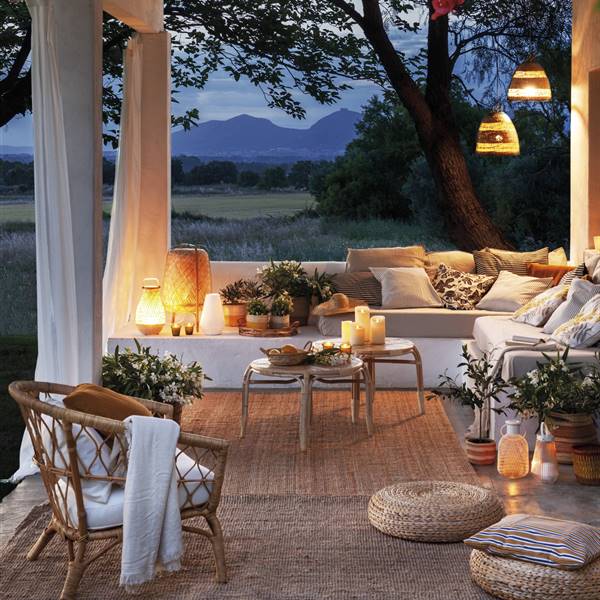 25 terrazas chill out de El Mueble llenas de ideas para copiar en tu terraza de ciudad, tu patio pequeño o tu casita de la playa