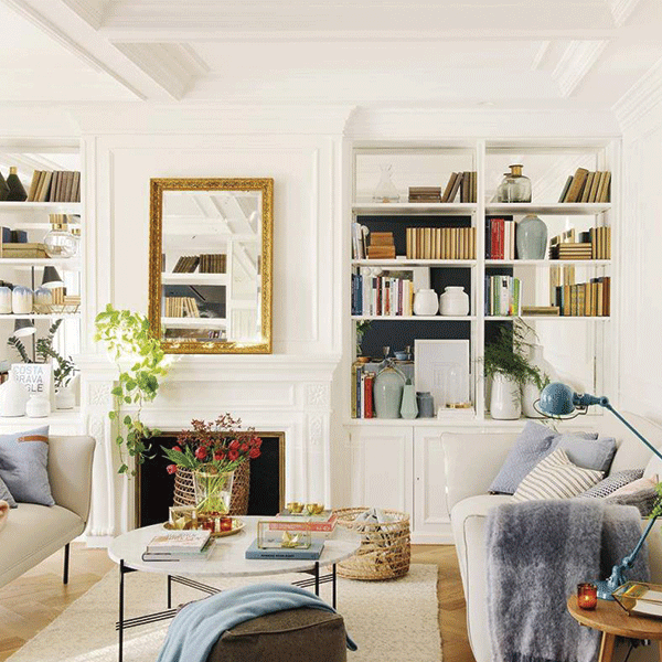 Antes y después: 7 librerías viejunas que han quedado espectaculares con pintura