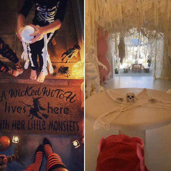 Así decoran Laura Escanes y otros famosos su casa este Halloween