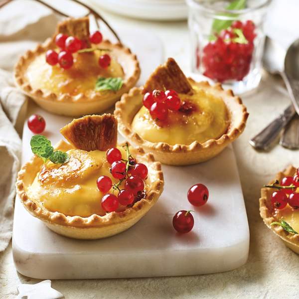 Tartaletas de crema