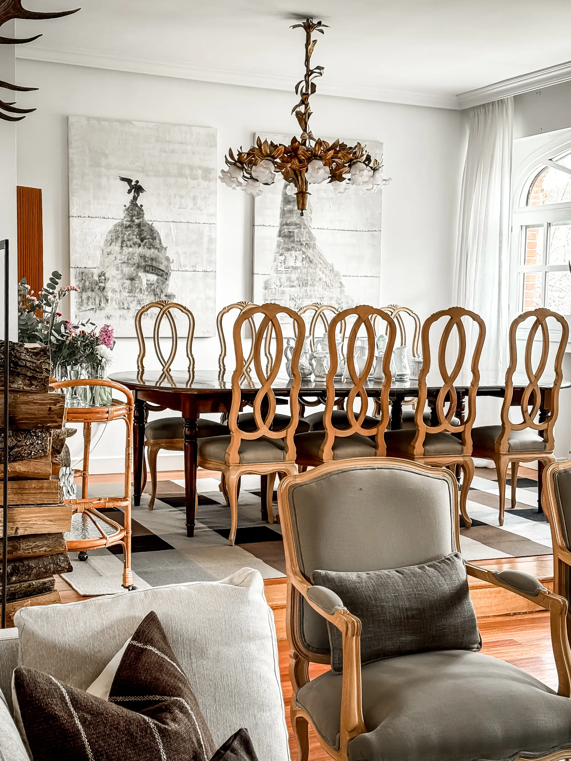 Un comedor vintage 